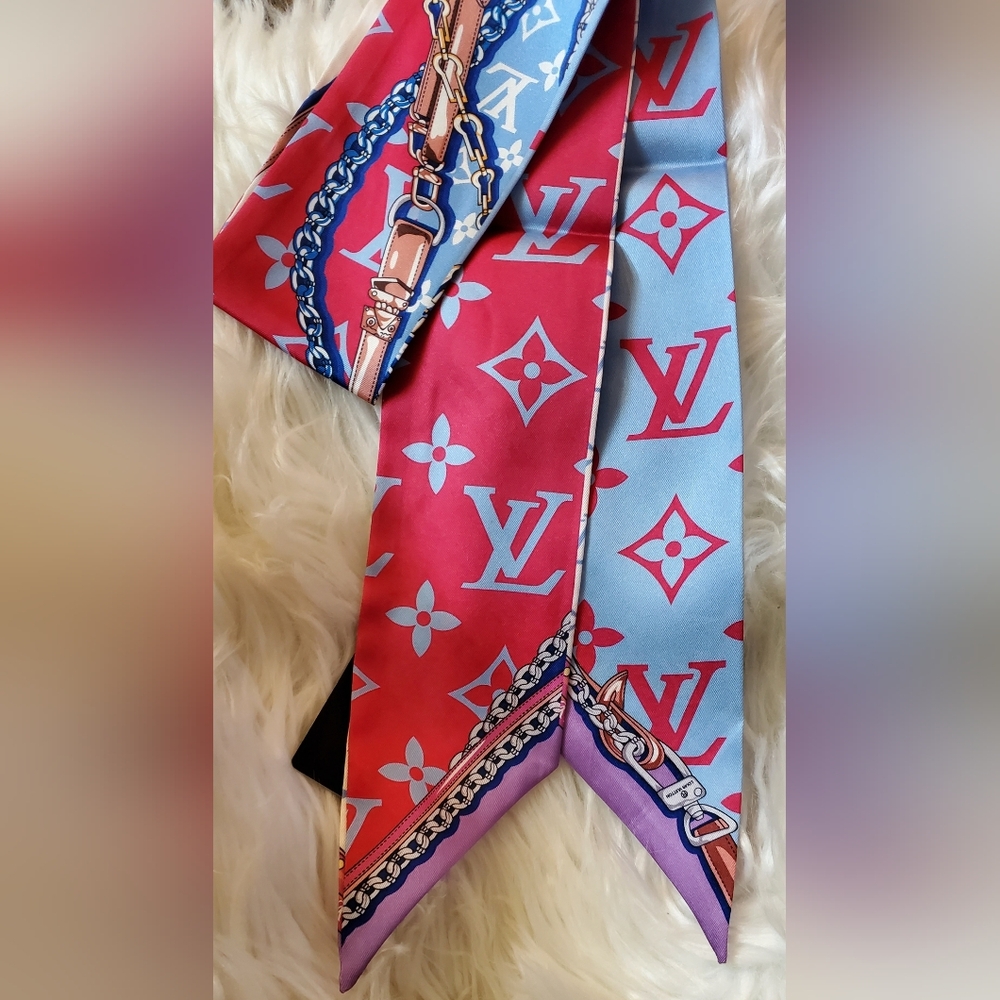 Fashion Accessory, Twilly, Vibrant Scarf